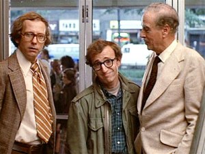 McLuhan, on right, in Allen's Annie Hall