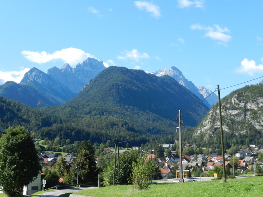 Peaks in the Julian Alps, Italy
