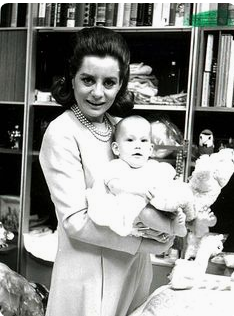 Walters Young with baby Jacqueline