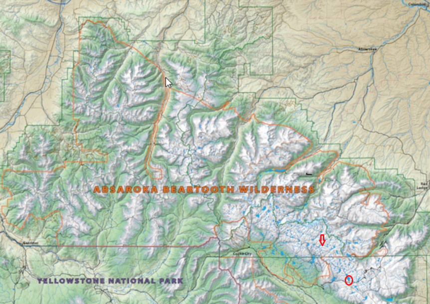 BT Map with markers