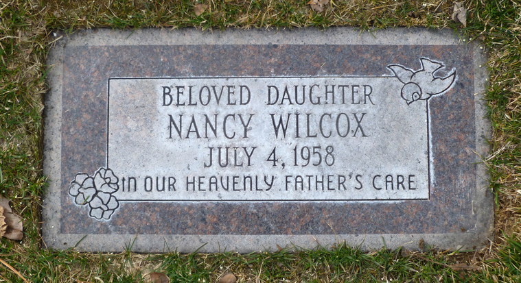 Wilcox gravestone
